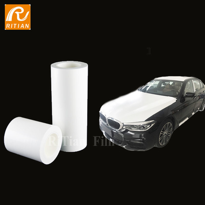 Película protectora blanca de la calidad RH1803 para el transporte automotriz 6Months ULTRAVIOLETA anti del coche ningún residuo