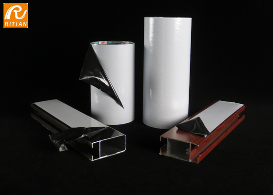 El precio de fábrica diseñó la película protectora plástica anti temporal adaptable de Acratch PE del daño para los perfiles de aluminio