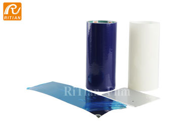Película protectora transparente/azul para los dispositivos del acero inoxidable 50 micrones de grueso