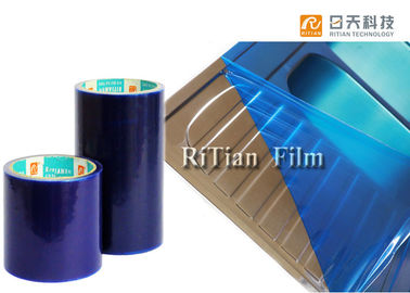 Punto bajo adhesivo de acrílico azul de la película protectora del acero inoxidable a alto pegajoso