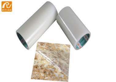 Película de mármol de piedra temporal de la protección, película protectora transparente del azul PE