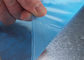 Película protectora interior auta-adhesivo transparente azul del vidrio y de la ventana