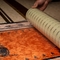 Película protectora de la alfombra de la fuente del protector de la película de la alfombra de la cubierta del piso de la alfombra plástica plástica plástica del protector