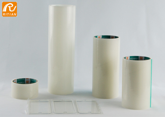Tipo transparente carrete de película de la protección del polvo del moldeo por insuflación de aire comprimido de la película protectora del PE de empaquetado
