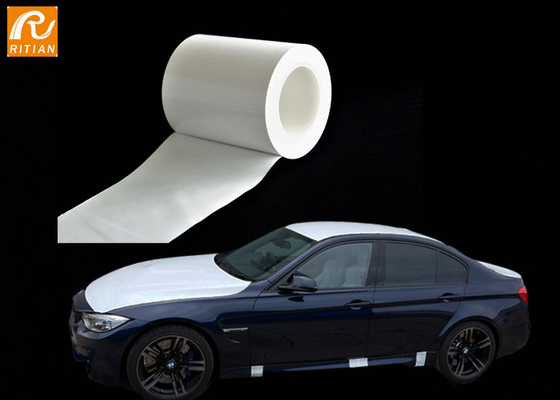 Película protectora de la protección del coche de la película PE de la cubierta automotriz adhesiva resistente ULTRAVIOLETA interior de la alfombra