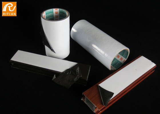 Rasguño de aluminio ULTRAVIOLETA anti del LDPE de la película protectora de la hoja 50 micrones