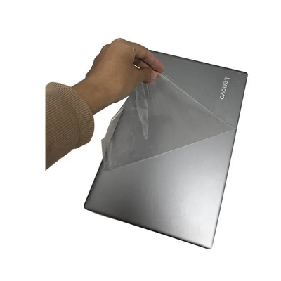 Película protectora auta-adhesivo de la prueba PE del polvo para el panel de aluminio del ordenador portátil de la PC