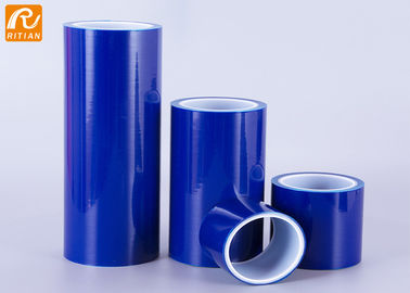 Película protectora de la hoja plástica anti del rasguño/película de cristal temporal azul de la protección