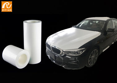 Material medio automotriz resistente del polietileno de la adherencia de la película protectora del rasguño