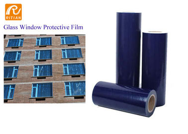 El solvente al aire libre ULTRAVIOLETA anti de la película de la protección del vidrio de la ventana basó el tipo adhesivo desgarrable