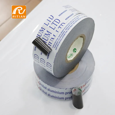 Un buen precio. Ninguna película blanco y negro protectora superficial de pegado del PE de la película auta-adhesivo de la protección para el perfil de aluminio en línea