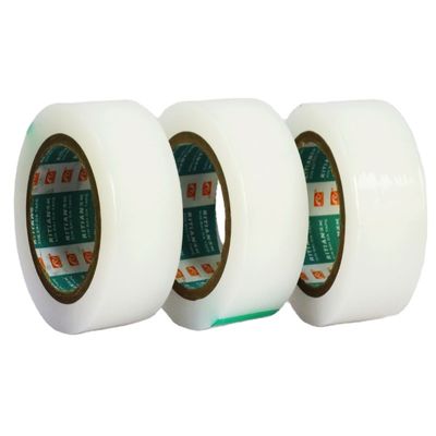 Un buen precio. Película protectora de PE autoadhesiva 1240mm*200m con resistencia al calor de 60℃ para la protección de vidrio de pantalla en línea