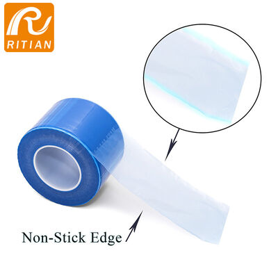 Un buen precio. Película protectora PE azul transparente con eliminación libre de residuos y resistencia a los rayos UV para envases médicos en línea
