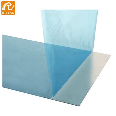 Un buen precio. Rollo de película de protección de superficie de polietileno PE con eliminación libre de residuos, resistencia al agua y rango de longitud de 50-500M en línea