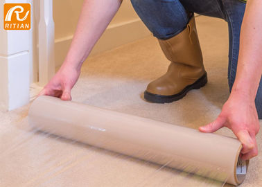 Un buen precio. Película temporal de la protección del piso ningún residuo laminar la superficie plástica en línea