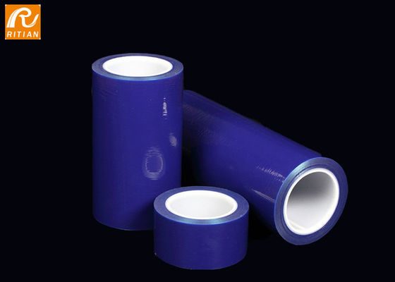 Un buen precio. Película protectora azul transparente, grueso de la película protectora 50 de la hoja de metal PE um en línea