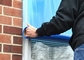 Película anti de la protección del vidrio de la ventana del rasguño para Front Door Construction Privacy