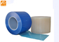 Película protectora médica azul de la cinta protectora del PE para la protección de la superficie de la clínica del cuidado dental