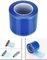 Película médica auta-adhesivo de la barrera de 1200 hojas de la película azul de la barrera protectora del polietileno con el dispensador