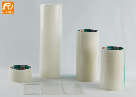 Un buen precio. Tipo transparente carrete de película de la protección del polvo del moldeo por insuflación de aire comprimido de la película protectora del PE de empaquetado en línea