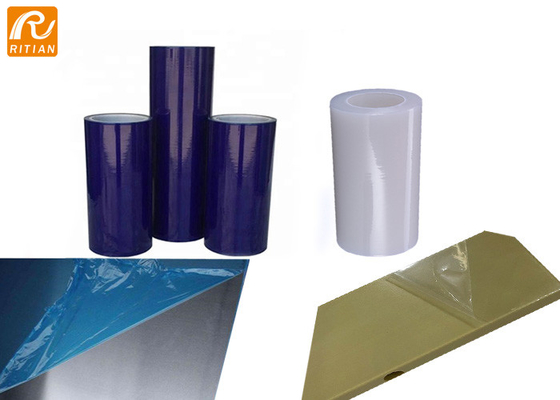 Un buen precio. Rollo azul de aluminio del abrigo de la protección de la pintura de la película protectora del rasguño anti para el metal Mette en línea