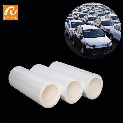 Un buen precio. Auto-adhesivo blanco automotriz de la película protectora del vinilo del coche para el vehículo interior del buque en línea