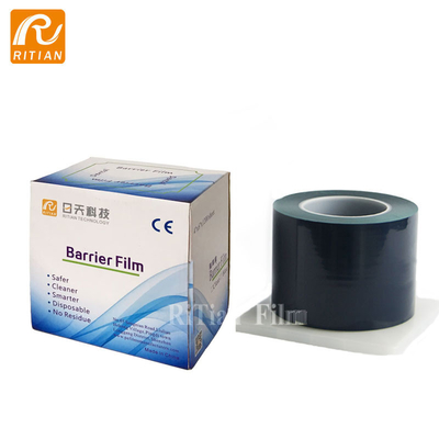 Un buen precio. Película dental de la barrera - carrete de película de la barrera de 1200 hojas con la caja del dispensador, 4' carrete de película de la barrera de X6 en línea
