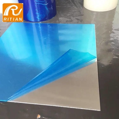 Un buen precio. Película protectora superficial de acero inoxidable transparente azul de RiTian PE en línea