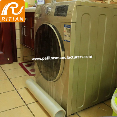 Un buen precio. Película protectora adhesiva del establo PE de la transparencia para los muebles del refrigerador en línea