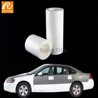 Un buen precio. Película protectora automotriz temporal con 0.07 mm de espesor, 1500 mm de ancho y 100 m de longitud para la protección de la pintura del automóvil en línea