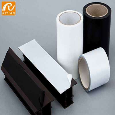 Un buen precio. Película protectora de PE de 70 micrones resistente a los rayos UV para pintura automotriz con eliminación sin residuos en línea