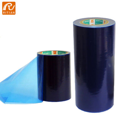 Un buen precio. Película protectora de PE con resistencia UV de 6 meses, resistencia a la tracción de 15-30 MPa y fuerza de adhesión de 0.05-0.25 N/cm en línea
