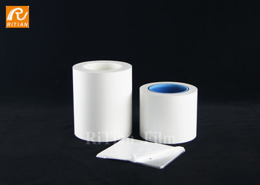 Un buen precio. Rasguño adhesivo medio plástico blanco material del carrete de película del PE resistente en línea