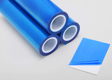 Un buen precio. Color azul modificado para requisitos particulares de la cinta de la protección de la superficie del tamaño con base plástica en línea