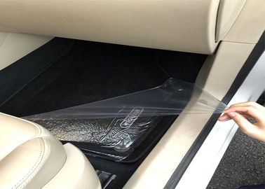 Un buen precio. Película protectora del polietileno/película clara adhesiva solvente del protector de la alfombra para los coches en línea