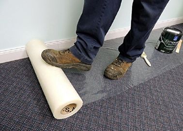Un buen precio. Cinta modificada para requisitos particulares los 60cm el x 100m de la protección de la película/de la alfombra de la protección de la alfombra en línea