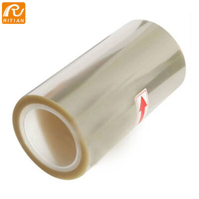 Un buen precio. Película protectora PET de fuerte adhesión con eliminación libre de residuos y resistencia a los rayos UV para la protección de superficies industriales en línea
