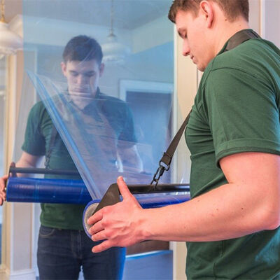 Un buen precio. Película de protección de vidrio para ventanas de 50 micrones con adhesivo acrílico para su eliminación libre de residuos y protección de la superficie en línea
