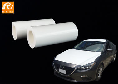 Un buen precio. A prueba de calor desprendible material blanco lechoso de la película PE de la protección de la carrocería del color en línea