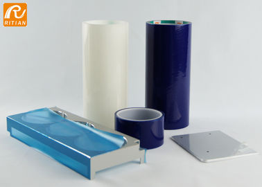 Un buen precio. China fábrica Protección de superficie PE Película protectora Color azul Tamaño personalizado Con núcleo de plástico en línea