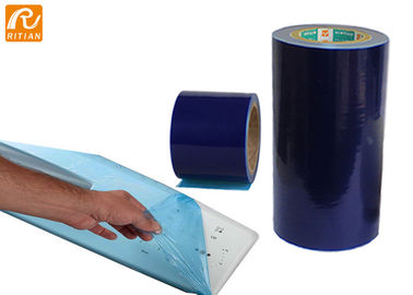 Un buen precio. Película protectora de plástico transparente impermeable Hojas de PE de tipo adhesivo basado en disolvente en línea
