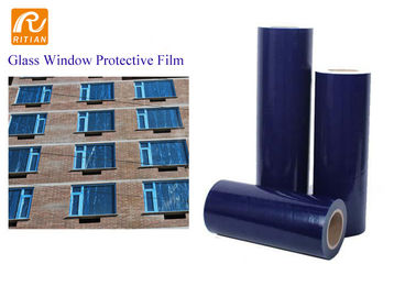Un buen precio. Película protectora auta-adhesivo del azul PE para la protección temporal del vidrio de la ventana en línea