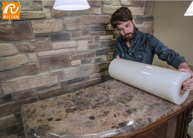 Un buen precio. Película protectora de mármol para construcción de escombros anti Película protectora de encimera de mármol adhesiva en línea