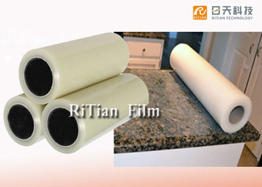 Un buen precio. Color de mármol 30-100 Mic de Transaprent de la película protectora de la superficie PE que lleva alto calor en línea