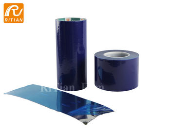 Adherencia media superficial azul de la película protectora para la protección del acero inoxidable