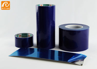 Un buen precio. Color azul claro de la película auto protectora protectora superficial para las hojas de aluminio en línea